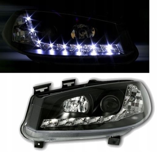 LAMPE FAROVI P. RENAULT MEGANE II 11/02-10/05 BLACK