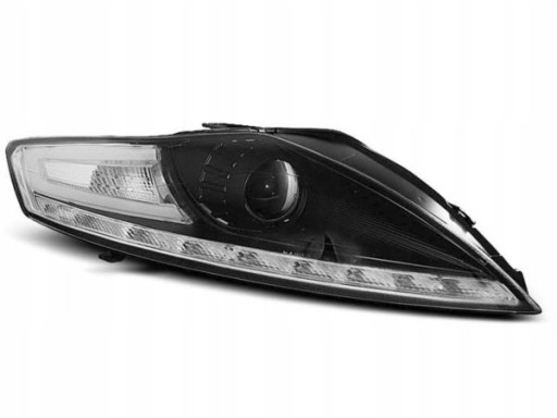 LAMPE FAROVI DAYLIGHT FORD MONDEO MK4 07-10 BLACK