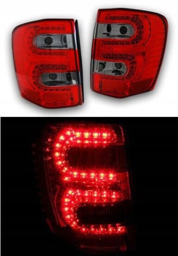 LAMPE FAROVI CHRYSLER JEEP GRAND CHEROKEE 99-05.05 RED SM