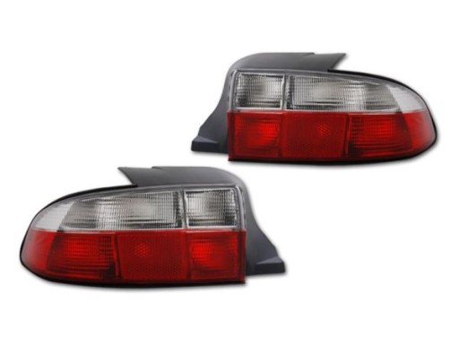 LAMPE FAROVI  ZADNJA BMW Z3 01.96-99 BIAŁO-CZERWONE