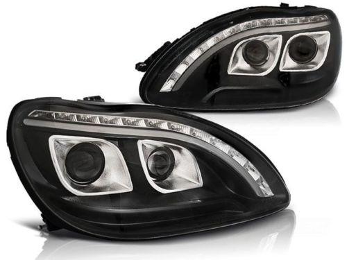 LAMPE FAROVI MERCEDES W220 S-KLASA 98-05 BLACK TUBE LIGHT