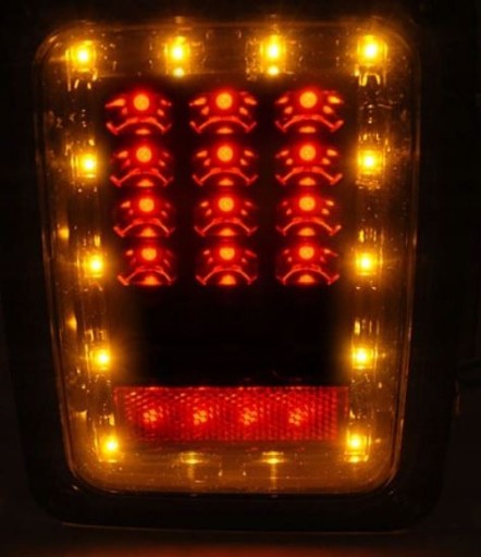 LAMPE FAROVI D. CHRYSLER JEEP WRANGLER JK 07-18 LED BLACK