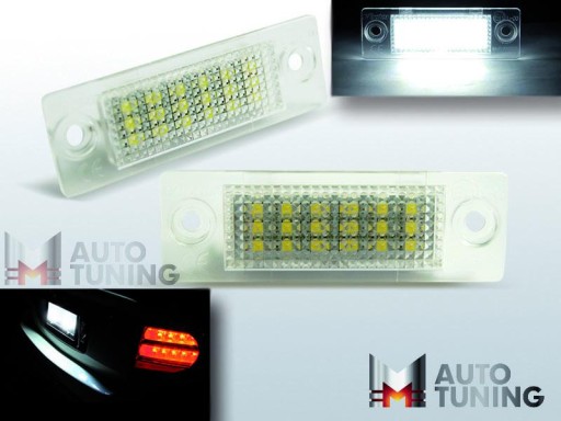 DUPLI / 2 KOMADA TAB.REJ. VW TOURAN/JETTA/CADDY/SK CANBUS LED