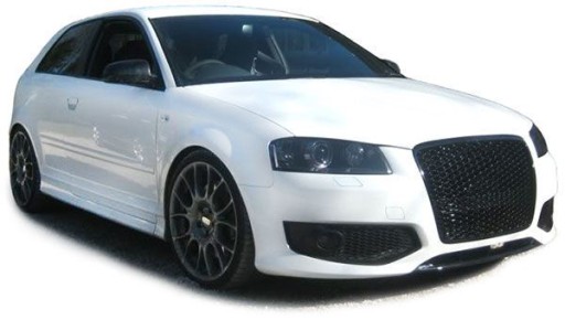 MASKA AUDI A3 05-08 RS LOOK GLOSSY BLACK MASKA AUDI A3 05-08 RS LOOK GLOSSY BLACK