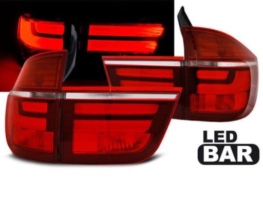 LAMPE FAROVI BMW X5 E70 03.07-05.10 RED WHITE LED LAMPE FAROVI BMW X5 E70 03.07-05.10 RED WHITE LED