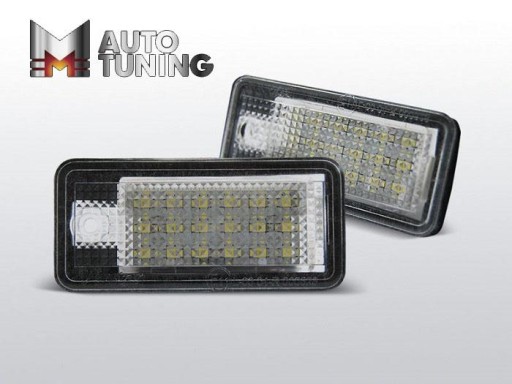 DUPLI / 2 KOMADA TAB. REGISTRACIJE AUDI A3/A4/A6/A8/Q7 CANBUS LED