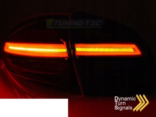 LAMPE FAROVI PORSCHE CAYENNE 10-15 BLACK R-WHITE LED DTS