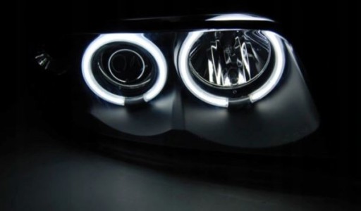 LAMPE FAROVI AUDI A4 11.94-12.98 ANGEL EYES CCFL BLACK
