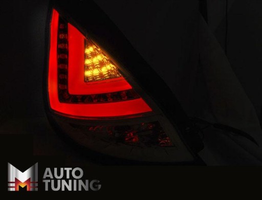 LAMPE FAROVI FORD FIESTA MK7 08-12 HATCHBACK (OBIČNI) CHROME LED BAR