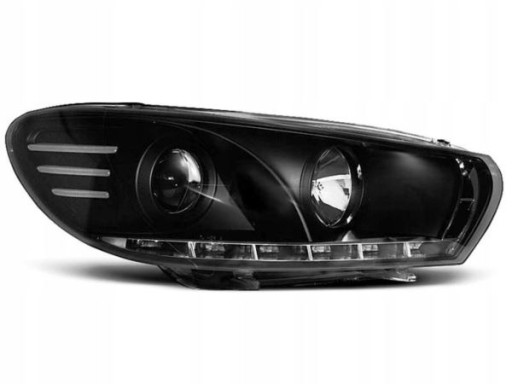 LAMPE FAROVI  PREDNJI DAYLINE VW SCIROCCO 08-14 BLACK