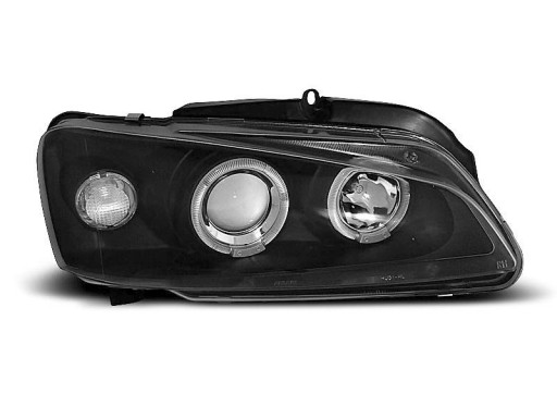 LAMPE FAROVI  PREDNJI PEUGEOT 106 08.96-03 ANGEL EYES BLK
