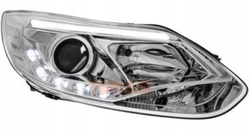 LAMPE FAROVI FORD FOCUS MK3 11- 10.14 TUBE LIGHTS CHROME
