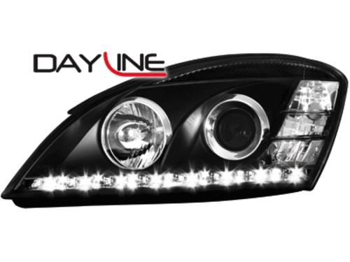 LAMPE FAROVI P. D. KIA CEED 09.06-08.09 BLACK