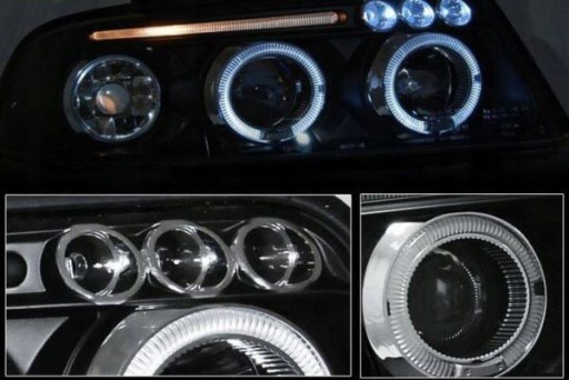 LAMPE FAROVI  S LEČOM AUDI A4 01.99-09.00 BLACK