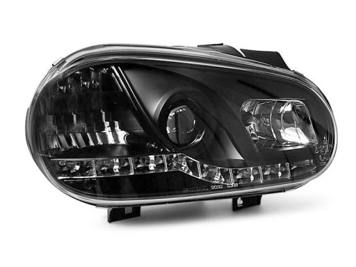 LAMPE FAROVI P. DAYLINE VW GOLF 4 97-03 BLACK