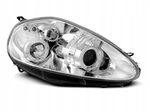FAROVI FIAT GRANDE PUNTO 05-08 CHROME
