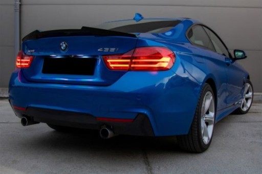 SPOJLER BMW F32 LOOK M4 14- ABS GLOSSY BLACK