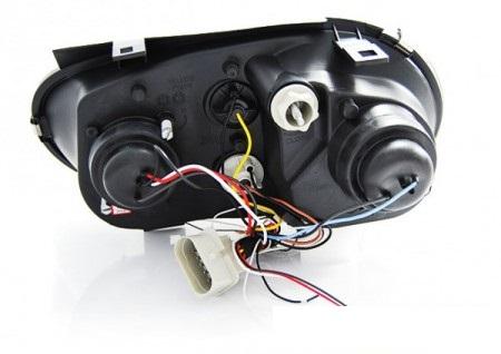 LAMPE FAROVI  PREDNJI VW GOLF 4 09.97-09.03 ANGEL EYES BLACK
