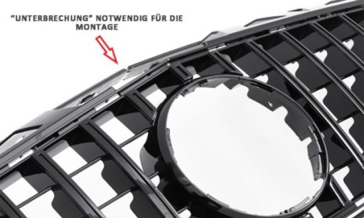 MASKA MERCEDES W218 CLS 2011-2014 PANAMERICANA BLK