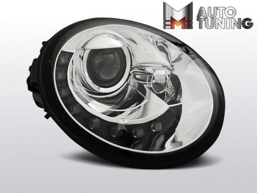 LAMPE FAROVI VW NEW BEETLE 10.98-05.05 LED CHROME