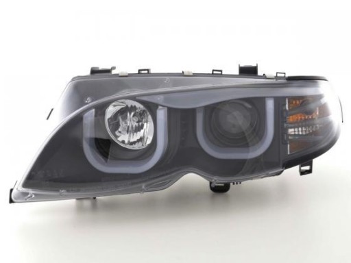 LAMPE FAROVI PREDNJI BMW E46 01-05 BLACK (MODEL SA 3 VRATA) LAMPE FAROVI PREDNJI BMW E46 01-05 BLACK (MODEL SA 3 VRATA)
