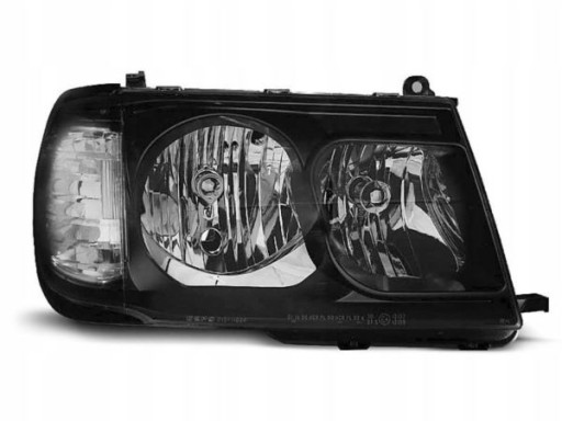 LAMPE FAROVI P. TOYOTA LAND CRUISER FJ100 98-04 BLACK LAMPE FAROVI P. TOYOTA LAND CRUISER FJ100 98-04 BLACK