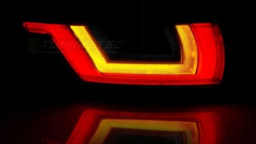 LAMPE FAROVI LAND ROVER RANGE EVOQUE 11- RED BLACK DTS