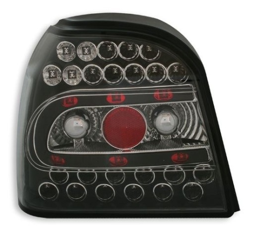LAMPE FAROVI  ZADNJA LED VW GOLF 3 91-97 CRNE
