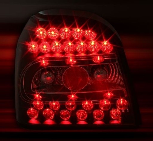 LAMPE FAROVI  ZADNJA LED VW GOLF 3 91-97 CRNE