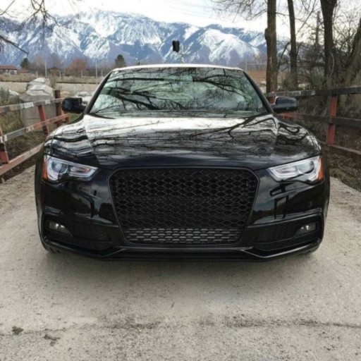 MASKA AUDI A5 11-15 LOOK RS5 GLSSY BLACK SENZOR