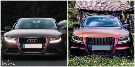BRANIK PREDNJI AUDI A5 8T 2008-2011 LOOK RS5