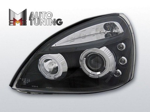 LAMPE FAROVI RENAULT CLIO II 06.01-09.05 ANGEL EYES BLACK