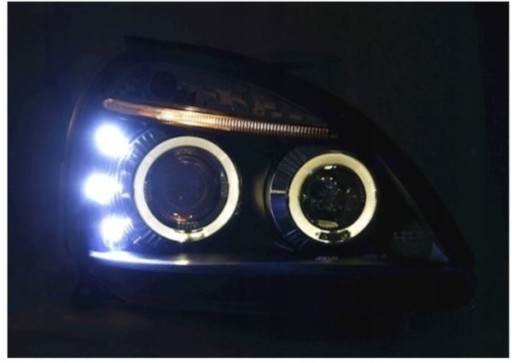 LAMPE FAROVI RENAULT CLIO II 06.01-09.05 ANGEL EYES BLACK