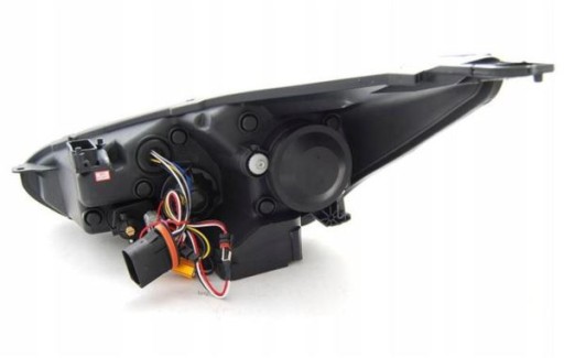 LAMPE FAROVI  PREDNJI FORD FOCUS MK3 15-18 BLACK DRL LED
