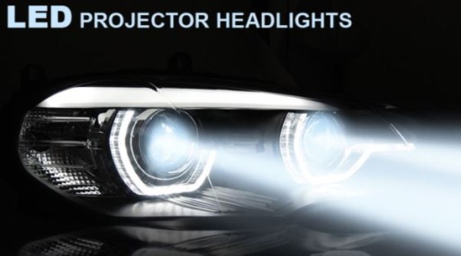 LAMPE FAROVI FULL LED BLACK BMW X5 E70 07-13 XENON D1S