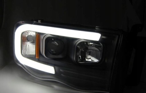 FAROVI DODGE RAM 02-06R LED TUBE LIGHT BLACK