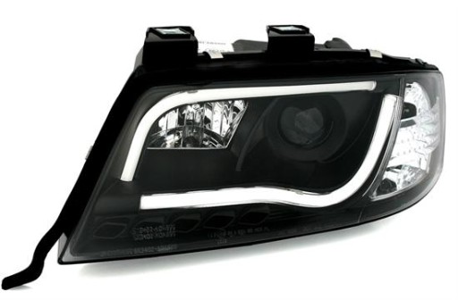 LAMPE FAROVI  PREDNJI AUDI A6 01-04 TFL TUBE LIGHT BLACK