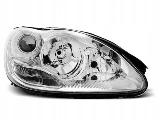 LAMPE FAROVI  PREDNJI MERCEDES W220 S-KLASA 98-05 CHROME