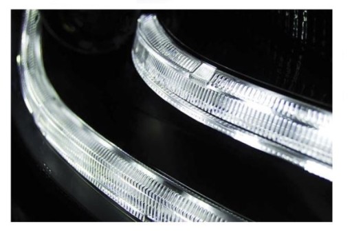 LAMPE FAROVI  PREDNJI AUDI A4 B8 04.08-11 TRU DRL BLACK