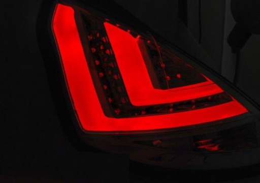 LAMPE FAROVI FORD FIESTA MK7 12-15 HATCHBACK (OBIČNI) RED SMOKE LED BAR