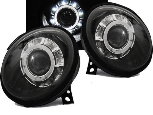 LAMPE FAROVI P. VW LUPO 98-05 BLACK LED
