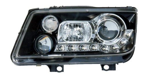 LAMPE FAROVI  PREDNJI DAYLINE VW BORA 98-05 CRNE