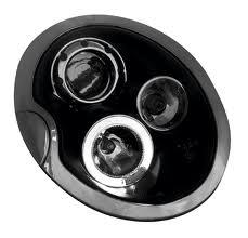 LAMPE FAROVI  MINI COOPER 01-04 BLACK