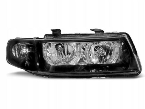 LAMPE FAROVI ANGEL EYES SEAT LEON TOLEDO 99-04 CRNE