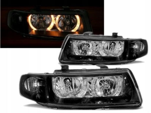 LAMPE FAROVI ANGEL EYES SEAT LEON TOLEDO 99-04 CRNE