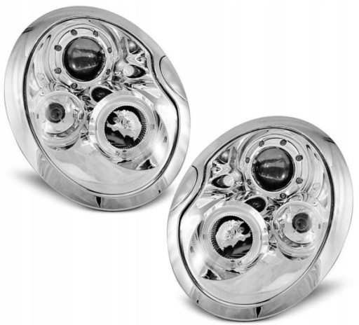 LAMPE FAROVI  MINI COOPER 01-04 CHROME
