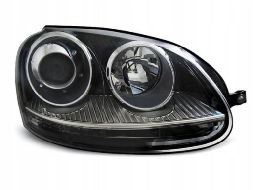 LAMPE FAROVI VW GOLF 5 10/03-09 GTI BLACK