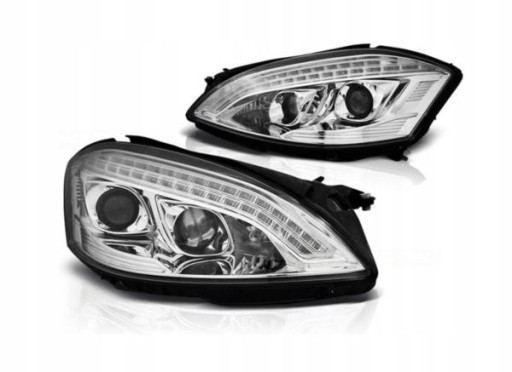 LAMPE FAROVI MERCEDES W221 05-09 DAYLIGHT HID KROM