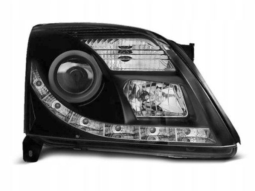 LAMPE FAROVI  PREDNJI DAYLINE OPEL VECTRA C 02-05 BLACK