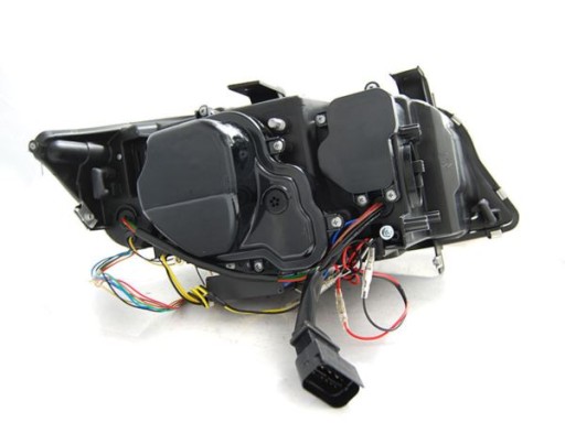 LAMPE FAROVI BMW E90 E91 09-11 DRL CHROME XENON LED
